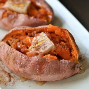 microwave baked potato