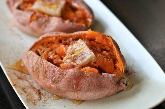 microwave baked potato