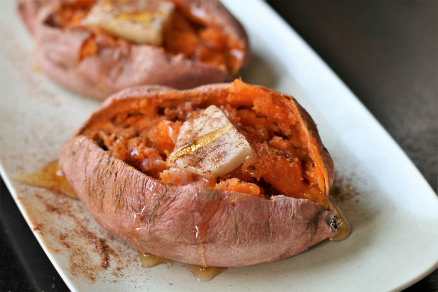 microwave baked potato