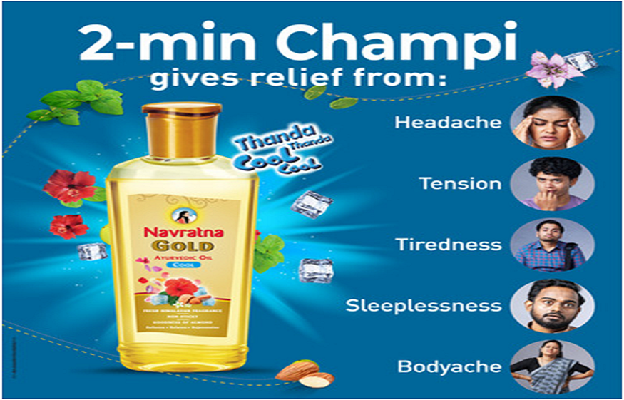 Navratna stress relief oil